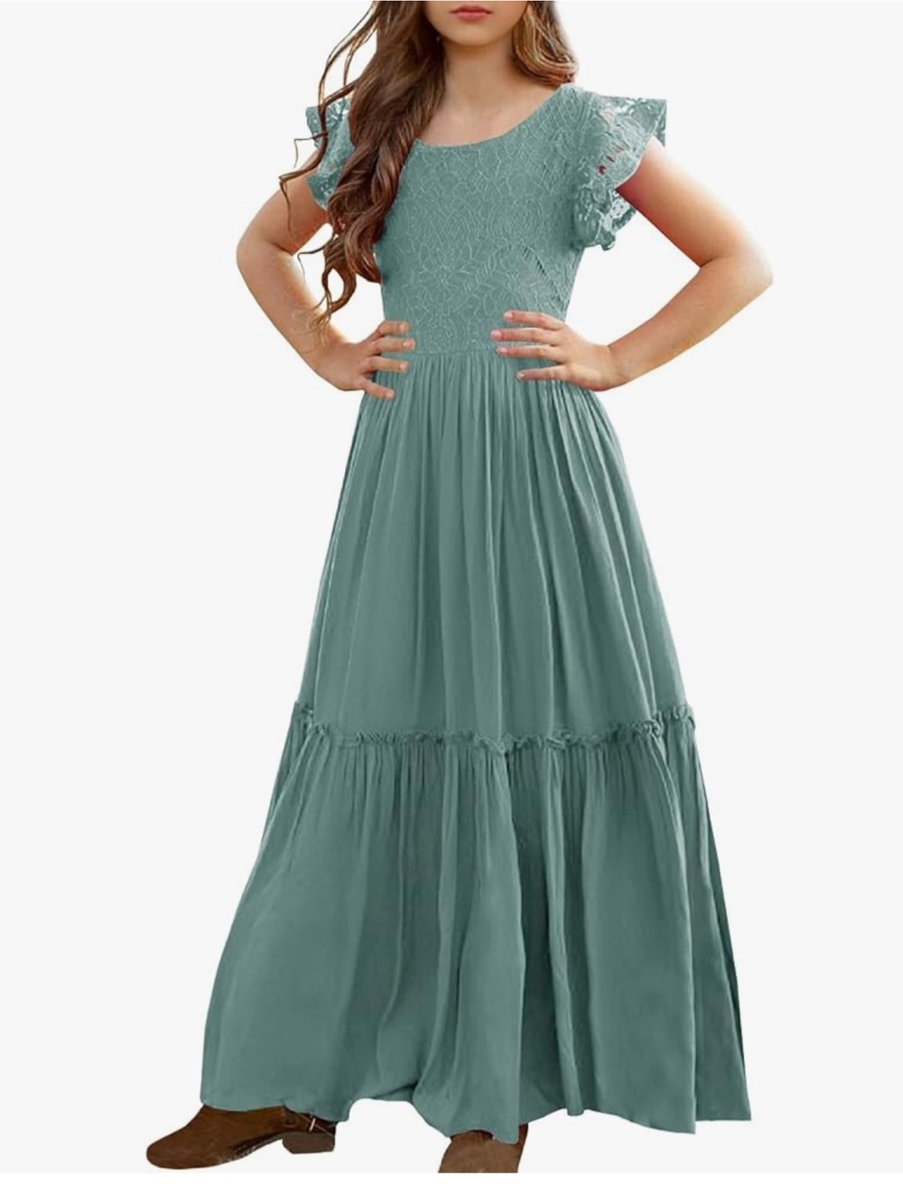 Girls Boho Maxi Dress